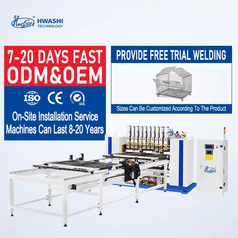 آلة لحام الشبكة التلقائية CNC Rebar Mesh الشبكة السلكية صنع نقطة لحام معدات الإنتاج الصناعي القفص الشبكة السلكية المطاومة