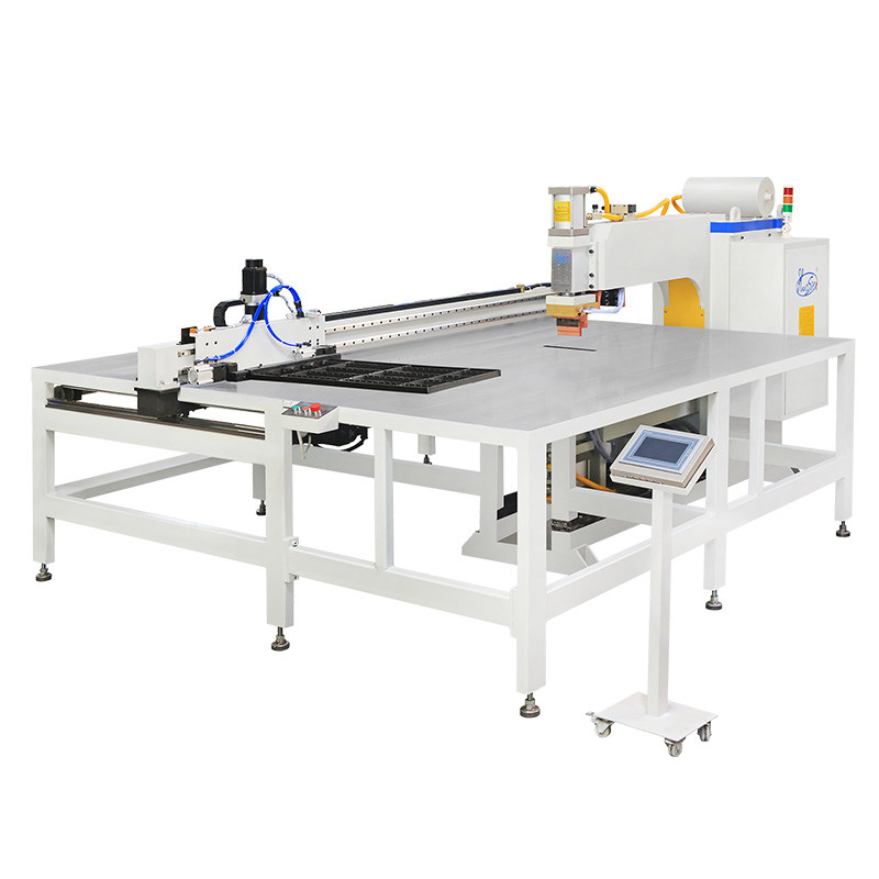 Hwashi CNC Auto Feeder واحد الرأس الفرن رفات آلة لحام، شبكة الأسلاك / رف المطبخ الآلي شبكة الأسلاك نقطة لحام آلة