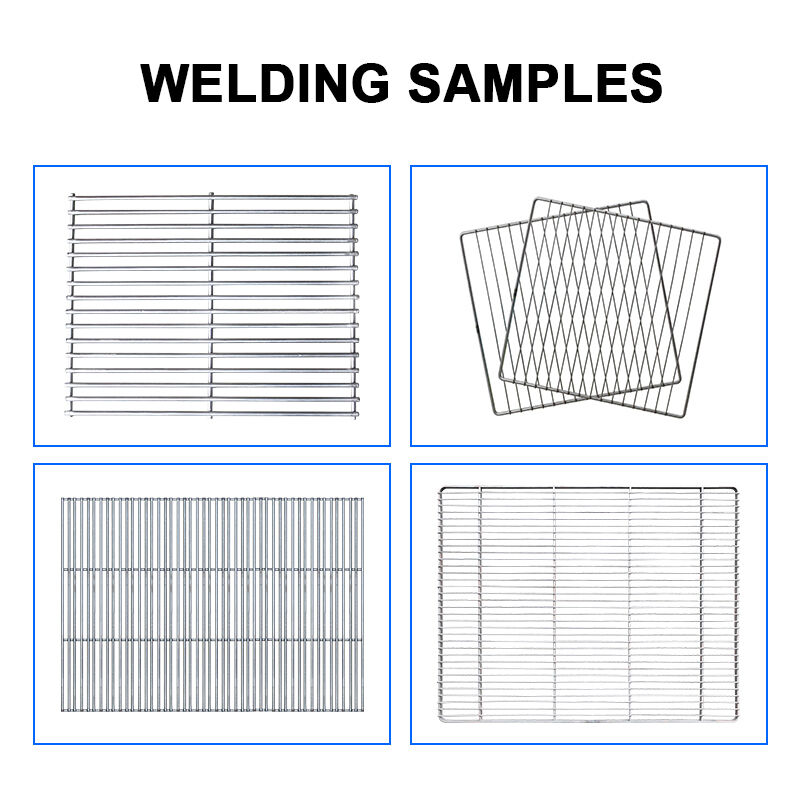 آلة لحام الشبكات السلكية مع مصدر طاقة MF DC ثلاثي الطور، عرض اللحام الفعال 1200 مم وطول 3000 مم
