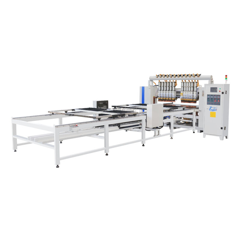 Automated High Speed Condenser Welding Machine with Adjustable Effective Width and MFDC Power Supply for Wire Tube Condenser Production Line