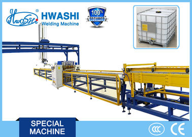 آلة لحام شبكة الأسلاك الأنبوبية الأوتوماتيكية Hwashi IBC Container