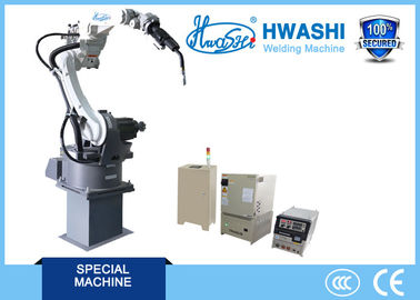 التلقائي 6 شعبة الشؤون المالية CNC الصناعية لحام الروبوتات معدات الذراع لالصفائح المعدنية