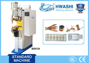 آلة لحام 10KVA DC Hwashi WL-MF-10K لمكونات قواطع النحاس / الدائرة