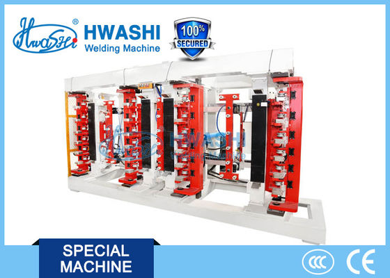 خط إنتاج إطار IBC Grid IBC Cage خط إنتاج آلة الانحناء الصافي الأنبوبي للمحطة المزدوجة