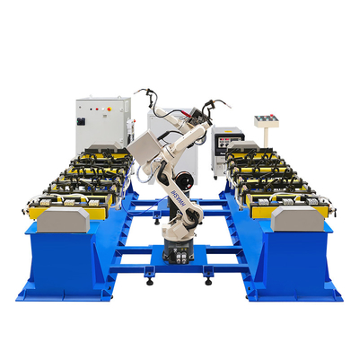 Hwashi Industrial MIG Welding Robots Beam Welding Robot لإطار رف التخزين