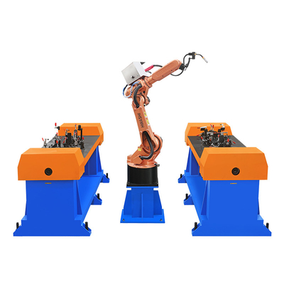 Hwashi Motorcycle Frame Arc Welding Robot 1.4m Arm MIG Welding Robot