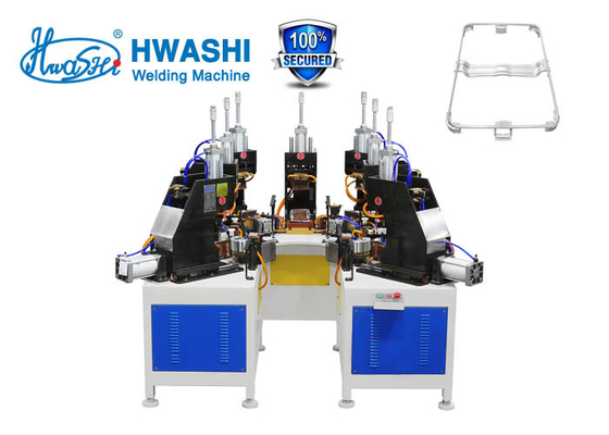 Hwashi Ibc خزان الفولاذ المقاوم للصدأ الأنبوبية القفص قاعدة أنابيب لحام آلة