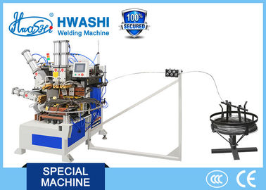 HWASHI التلقائي آلة لحام 100KVA سلك دوامة مروحة الحرس بقعة التطبيق