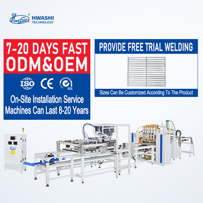 حواشي الآلية متعددة الرؤوس شبكة الأسلاك المحددة لحام مع تكنولوجيا لحام التكيفية وتحديد المواقع بدقة عالية