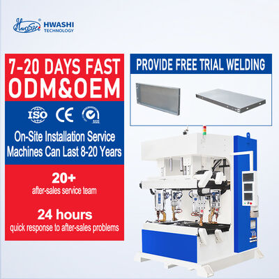 آلة لحام نقطي بالثني الدقيق مع وحدة تحكم بشاشة لمس ذكية وسمك لحام 3.0+3.0 مم