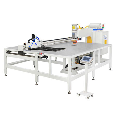 Automated High-Speed Condenser Welding Machine with Adjustable Effective Width 600-1000mm and MF DC Transformer for Wire Tube Condenser Production Line