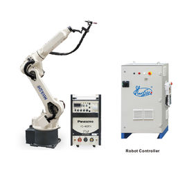 6 AXIS TIG / MIG / قرصة لحام روبوتات اللحام الصناعية ، ذراع قوس اللحام الآلي