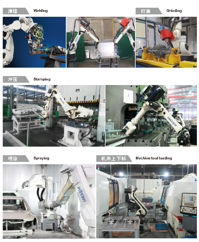 روبوت مصنع نك 6 محور صناعة لحام روبوت آلة