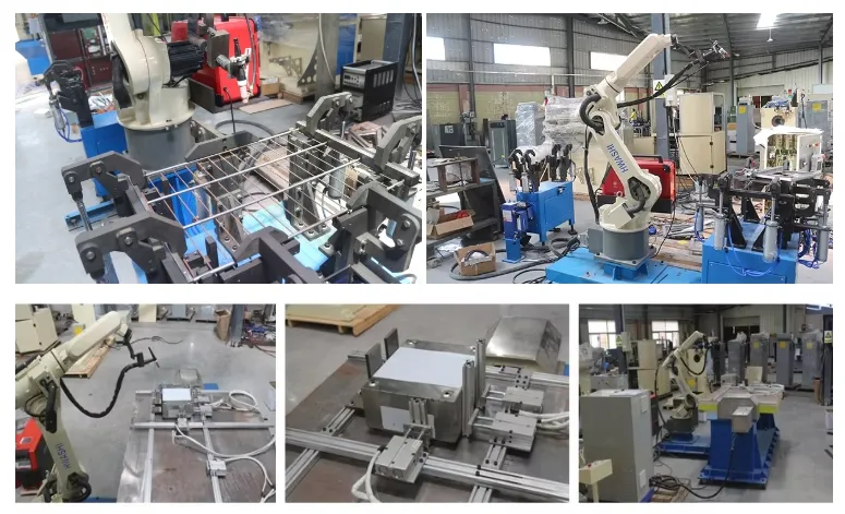 حواشي الصناعية CNC آلة لحام الروبوتية 6 محور مع سيرفو، حمالة الروبوت ذراع موقف رف، آلية TIG حمالة الروبوت 1