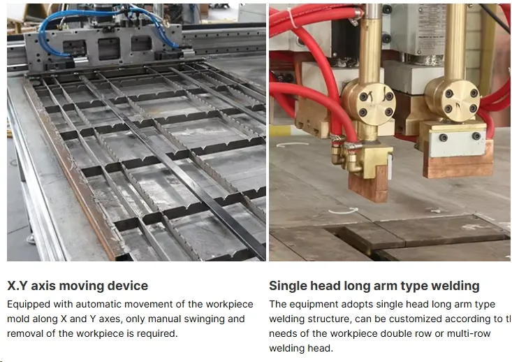 آلة لحام الشبكة التلقائية CNC Rebar Mesh الشبكة السلكية صنع نقطة لحام معدات الإنتاج الصناعي القفص الشبكة السلكية المطاومة 2