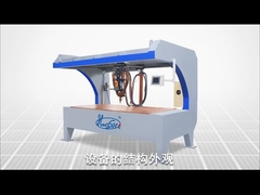 Hwashi صلبة ورقة المعدن لحام آلة لحام نقطة حاملة أوتوماتيكية 2500KG