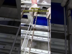 500-1000KG الحمل الأقصى عالية السعة سلك شبكة لحام آلة مع 2-10 عدد بقعة لحام